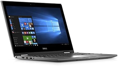 Лаптоп Dell със сензорен екран 2 в 1 Inspiron 5000 с подсветка, 13,3-инчов лаптоп с резолюция Full HD, четириядрен процесор