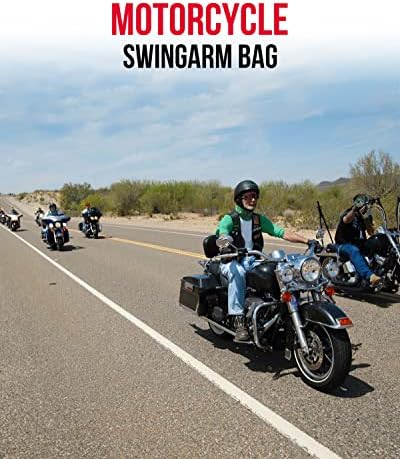 ISSYAUTO Мотоциклетът чанта-махалото Странични Чанти, Подходяща за чанти Sportster Бунтовник 300 500 Swing Arm