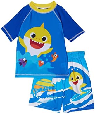 Комплект на бански костюм да dreamwave Baby Boy ' s Baby Shark за по-малките момчета (Дете)