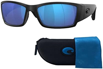Costa Del Mar Corbina 6S9057 Правоъгълни Слънчеви очила за мъже + КОМПЛЕКТ С Дизайнерски комплект точки iWear В Подарък