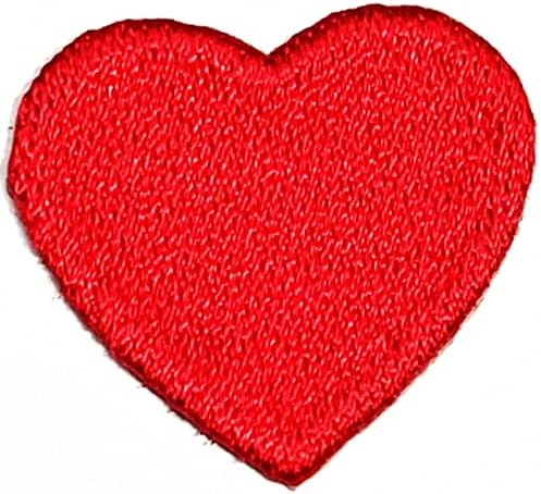 Kleenplus Мини Сърцето си за Любовта Сладък Червен Карикатура Ютия на Нашивках Дейности Бродирани Логото Обличат Дънки,