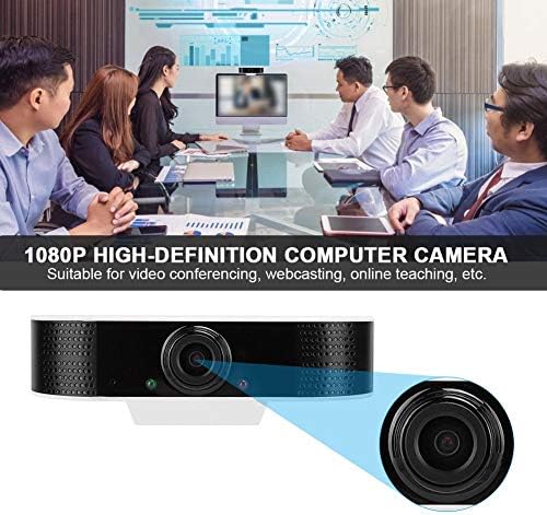 Уеб-камера 1080P USB HD с микрофон с Шумопотискане, USB уеб камера за настолни КОМПЮТРИ, Преносими КОМПЮТРИ, Компютърна