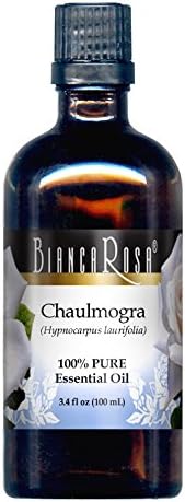 Чаулмоогра (Chaulmogra) Чисто растително масло (3,40 унция, ЦИНК: 305510) - 2 опаковки