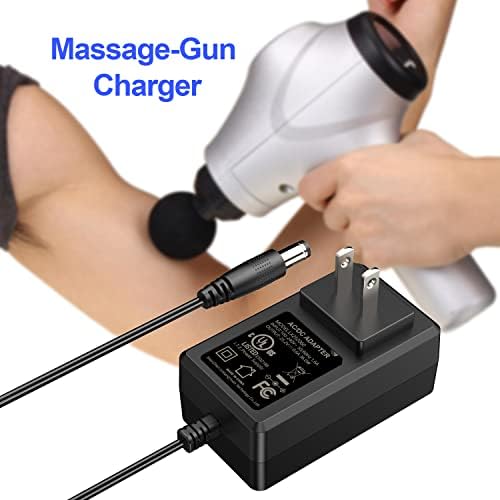 Зарядно устройство за масаж пистолет HECHOBO 24 ~ 25,2 Зарядно Устройство Универсално 24 Зарядно устройство За масаж пистолет за мускулите на AC/DC захранващия Кабел Пистол?