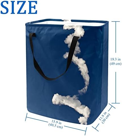 Персонални Отделно Стоящи кошница за дрехи с Дръжка cloud Blue sky сладко