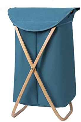 Кошници за бельо ZYZMH Сгъваема кошница Сгъваема чанта за дрехи Кошница за съхранение на дрехи Играчка с дръжки и капак (Цвят: E, Размер: както е показано)
