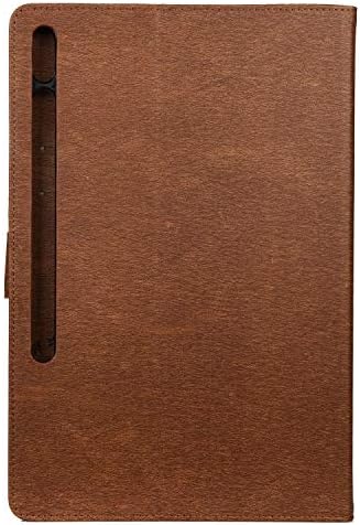 Калъф Galaxy Tab S7 SM-T870, Калъф T875, Поставка за фолио от изкуствена кожа с релефни във формата на Цвете, пеперуда