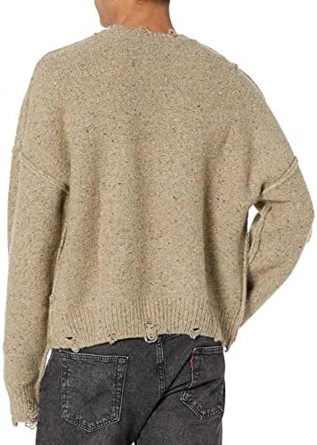 Мъжки пуловер с кръгло деколте HUDSON