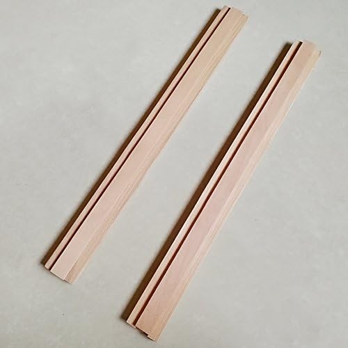 Btibpse Дървени чекмеджета 17-3/4 инча Класическа Дървена Централна употреба с ръководството на 45 см (1 бр)