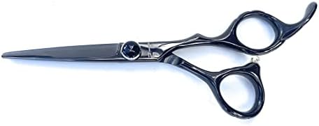 Ножица за подстригване на коса Shear Fanatic - Професионални ножици за коса от черен титан-Ножици за коса-Остават остри-Реже
