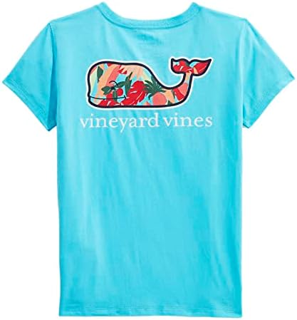 Тениска с къс ръкав и джоб с Китовым пълнител за момичета vineyard вина' La Palmeraie