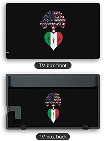 Италия САЩ Корен на Сърцето Етикети Защитно Фолио, Стикер Персонални Пълна Амбалажна Стикер Съвместими с Nintendo Switch