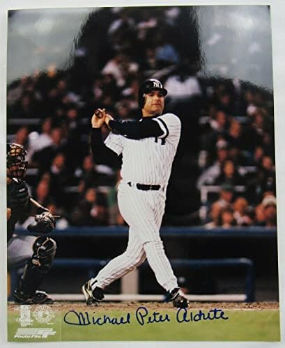 Майк Олдрет Подписа Автограф 8x10 Снимка III - Снимки на MLB с автограф