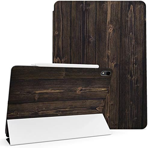 Lex Altern Магнитен калъф за iPad 12,9 Pro 11 инча 2018 2019 Трислоен Дъбов Дизайн С Дървени принтом Защитно покритие