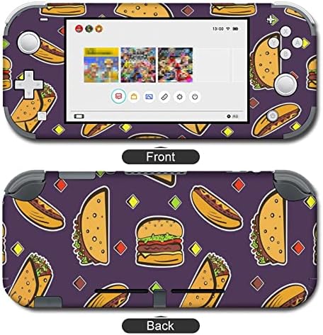 Етикети със стикери за Хамбургери и Тако Покриват Защитно предната панел за Nintendo Switch
