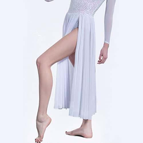 CCBUY Завързана Елече с пайети и вкара пола, Балетное рокля, Дамски балетные костюми за изпълнения на сцената, Лирична