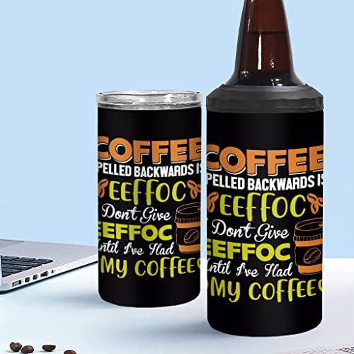 За кафе, написан отзад напред, се използва Охладител за тънки кутии с изолация Eeffoc - Цените на Охладител за тънки