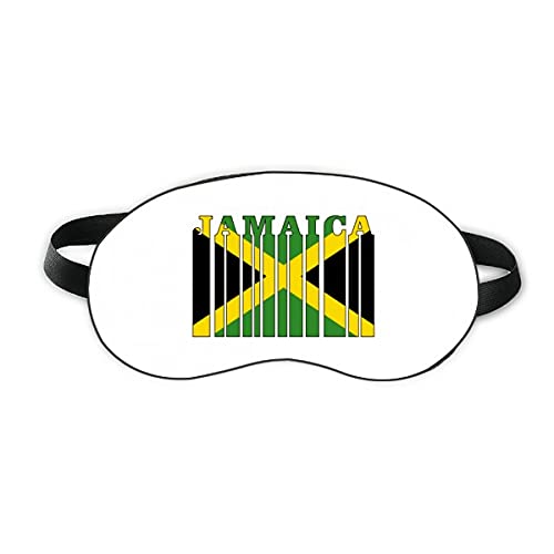Национален Флаг на Ямайка Sleep Eye Shield Мека Нощна Превръзка На очите Със Сенчести покритие