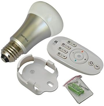 Цветна корекция с регулируема яркост 7 W 24x5630SMD 2,4 Г Умна крушка (1 бр. умна лампа + 1 дистанционно управление RF