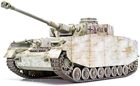 Airfix на Втората световна ВОЙНА Panzer IV Ausf. H. Средната версия 1:35 Военен танк Пластмасов Модел Комплект A1351