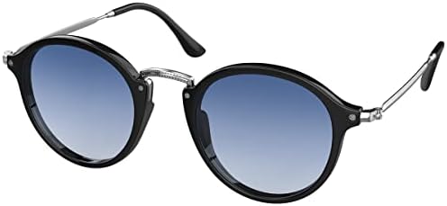 DTIUGUTAE Ретро Кръгли Слънчеви Очила за Жени, Мъже UV400 Поляризирани Реколта Класически Малък Кръг Стил 21/49 /145