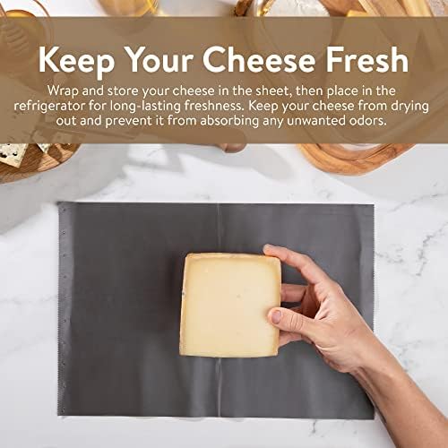Пакети за съхранение на сирене Formaticum за еднократна употреба | Размер 5 x 11 | Пакети за съхранение на сирене с професионално качество | За съхранение на сирене, сандвич