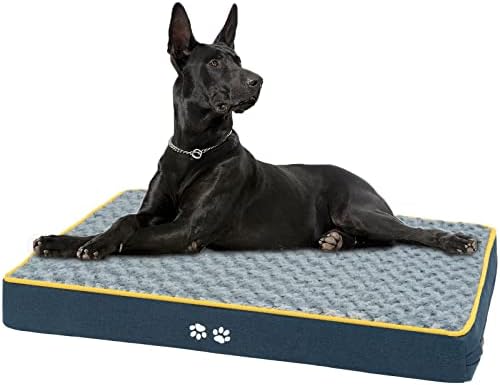 Легла за кучета KROSER за Малки, Средни, Големи и Особено Големи Кучета /Котки, Легла за кучета с Ортопедичен източнобеломорски