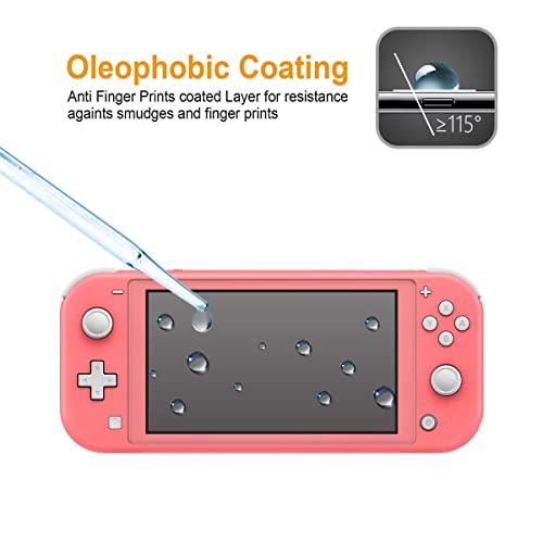 Supershieldz (2 опаковки) е Предназначен за Nintendo (Switch Lite), Защитен слой от закалено стъкло 2019, 0,33 мм, срещу