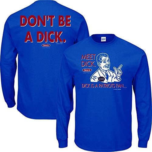 Не бъдете придурками (антипатриотами) Тениска с дълъг ръкав за футболните фенове Buffalo (SM-5XL)